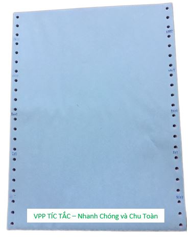 Giấy liên tục (3 liên khổ 21x28 - A4 -> T-H-X) – ảnh mô tả 2