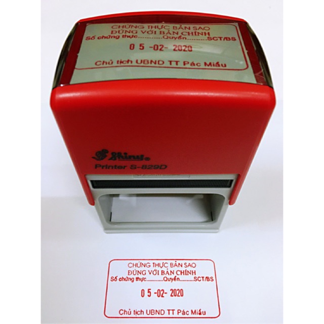 Dấu S829D – ảnh mô tả 2