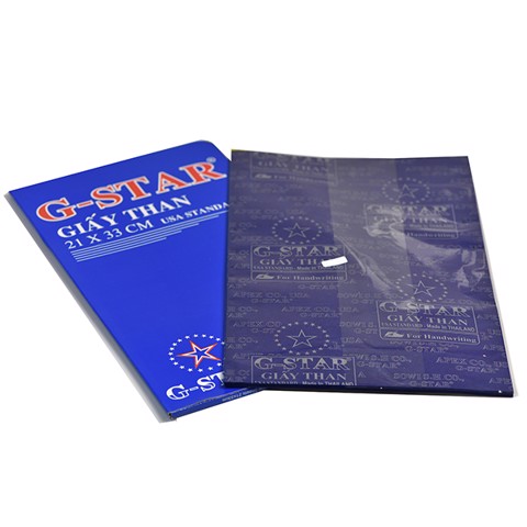 Giấy than (size 21x33cm hiệu G-star-TL) – ảnh mô tả 1
