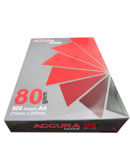 Giấy in trắng (Accura A4 80gsm) – ảnh mô tả 1