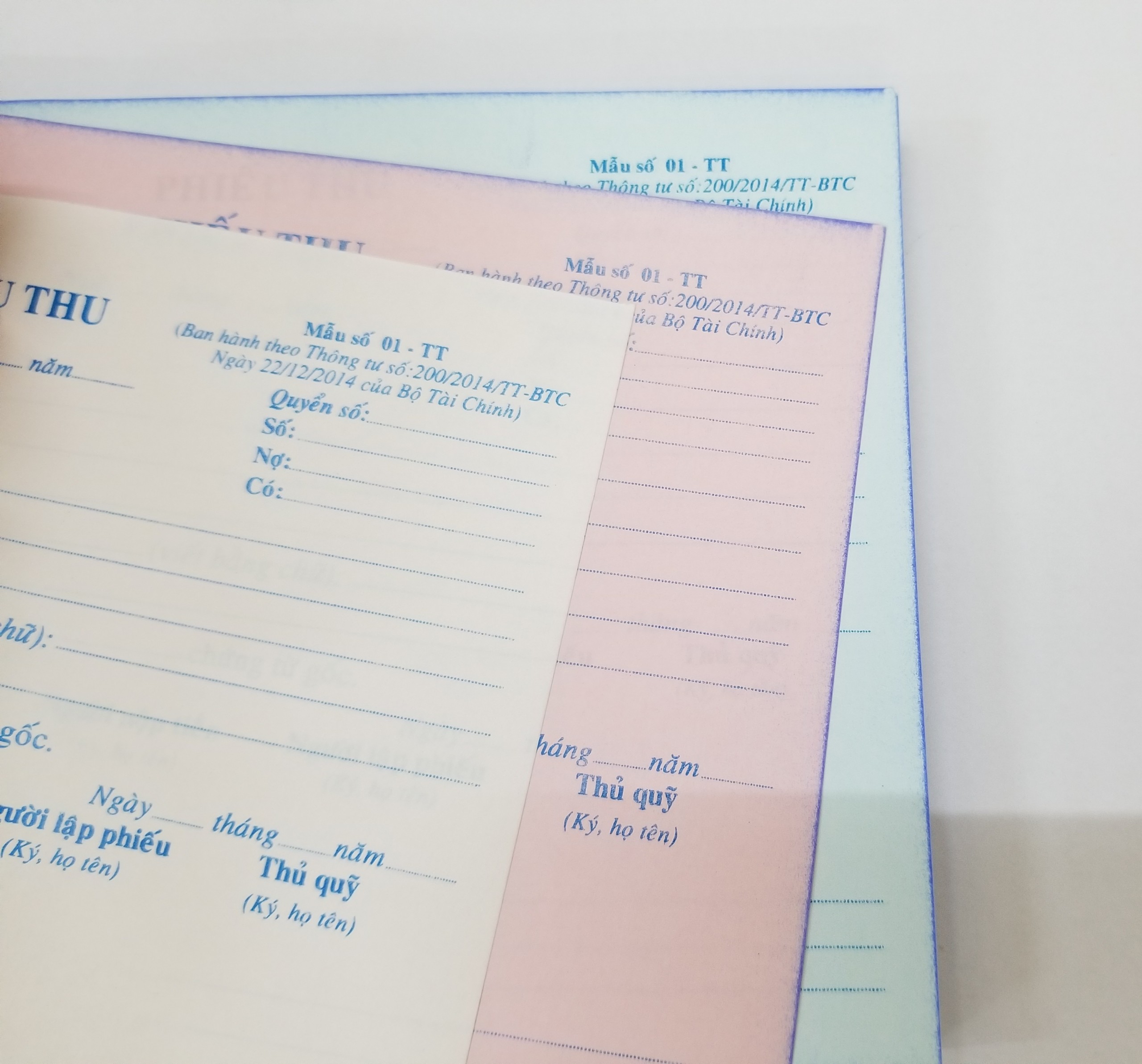 Phiếu thu 3 liên (13*19 50 bộ) – ảnh mô tả 3