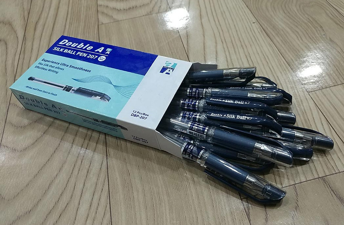 Bút (gel Double A DBP 207 xanh) – ảnh mô tả 2