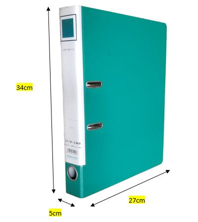 Bìa còng 5P (F4 Kokuyo Xanh lá) – ảnh mô tả 3