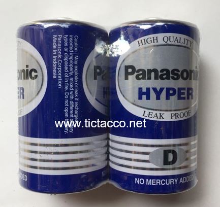 Pin Panasonic R20UT/2S (đại D xanh) – ảnh mô tả 1