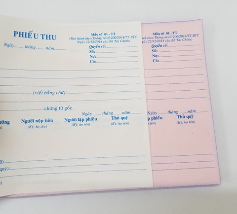 Phiếu thu 2 liên (13*19 50 bộ) – ảnh mô tả 3