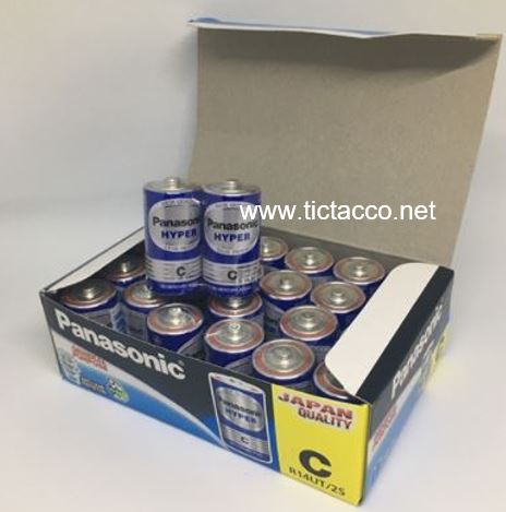 Pin Panasonic R14UT/2S (Trung C xanh) – ảnh mô tả 2