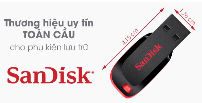Bộ nhớ ngoài 32G (USB 32GB) – ảnh mô tả 3