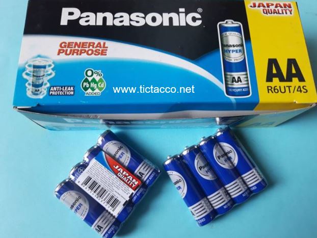 Pin Panasonic R6DT/4S (pin 2A- vĩ 4 viên) – ảnh mô tả 2