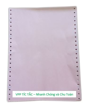 Giấy liên tục (2 liên khổ 21x28 cm - A4 -> T-H) – ảnh mô tả 2
