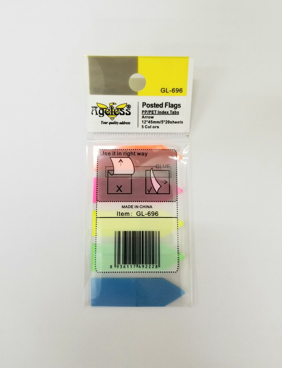 Miếng phân trang 5 màu (mũi tên) – ảnh mô tả 2