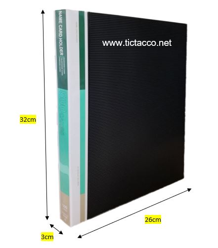 Sổ namecard Suremark 500 W3098i (bìa đen) – ảnh mô tả 3