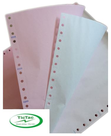Giấy liên tục (2 liên khổ 21x28 cm - A4 -> T-H) – ảnh mô tả 1