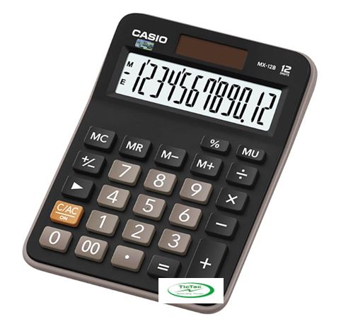 Máy tính Casio MX-12B (chính hãng) – ảnh mô tả 3