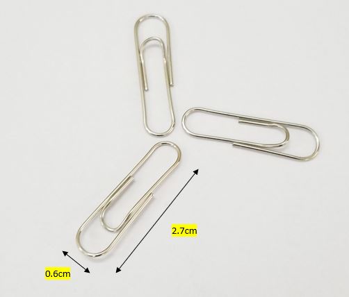 Kẹp giấy (C32 - đầu tròn ngắn) – ảnh mô tả 1