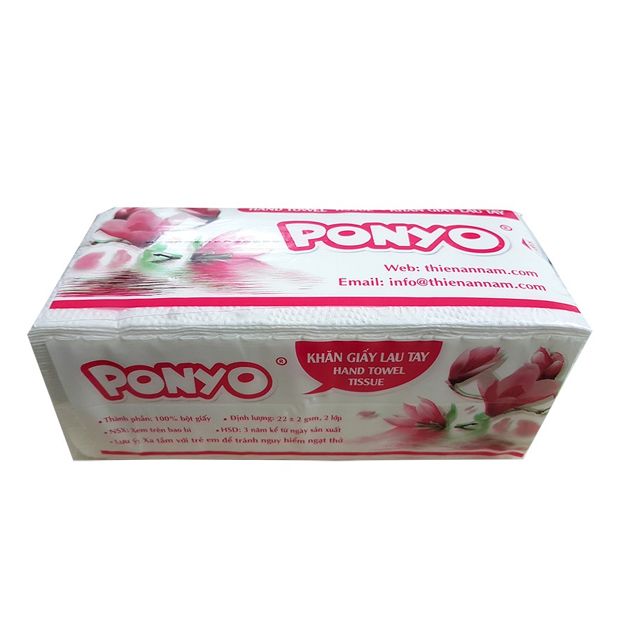 Khăn giấy lau tay (Ponyo, tem đỏ) – ảnh mô tả 1