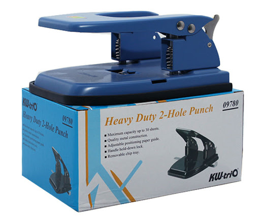 Bấm 2 lỗ 09780 (KW Trio 9780 chính hãng -30 tờ) – ảnh mô tả 3