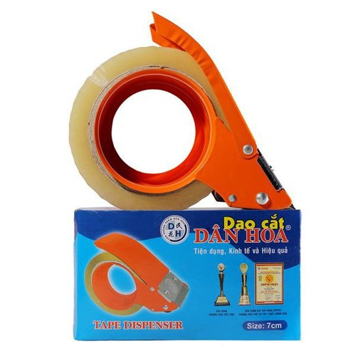 Dao cắt keo 7P sắt (Dân hoa-cầm tay) – ảnh mô tả 2