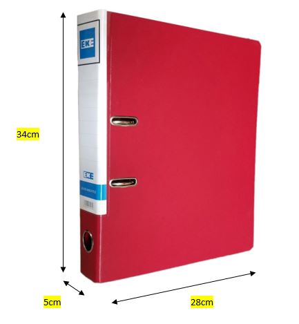 Bìa còng 5p (2M-5P Eke đỏ) – ảnh mô tả 3