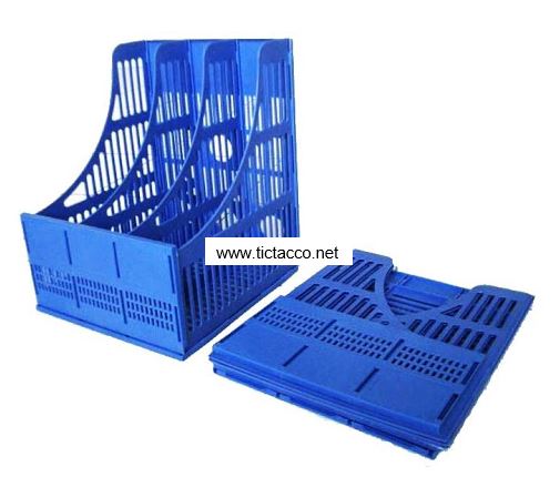 Kệ ráp 3 ngăn (nhựa nhỏ xanh dương) – ảnh mô tả 2