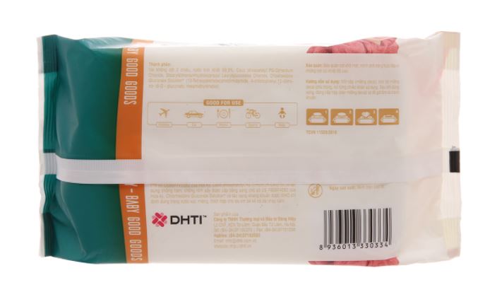 Khăn ướt VS MAMAMY 80 tờ không mùi có nắp – ảnh mô tả 2