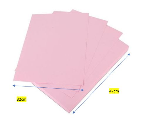 Giấy bìa màu xanh dương A3 khổ lớn – ảnh mô tả 1