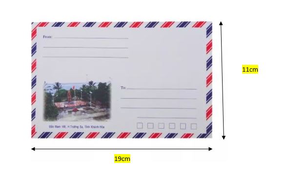 Bao thư (bưu điện 11x19 Tự Dính) – ảnh mô tả 1