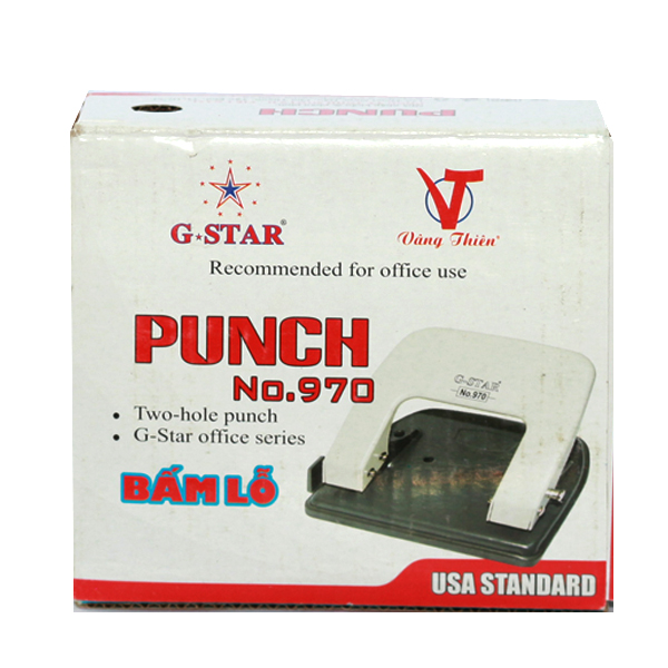 Bấm lỗ GS-970 hiệu G-Star (20 tờ) – ảnh mô tả 3