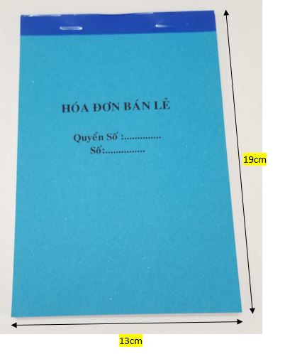 Hóa đơn bán lẻ 1L giấy for trắng (Phiếu bán hàng) – ảnh mô tả 1
