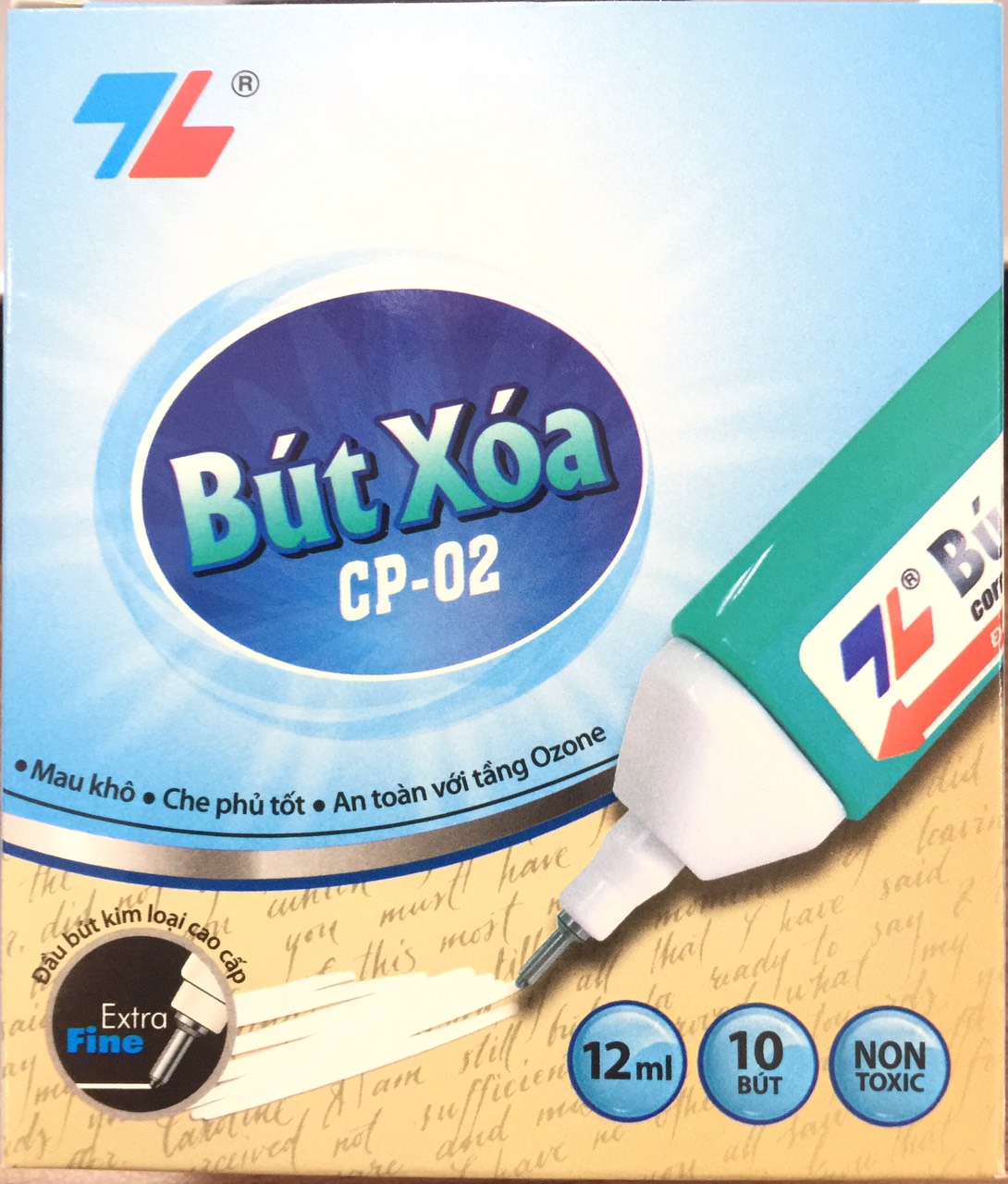 Bút xóa nước CP02 (cây xanh lá) – ảnh mô tả 2