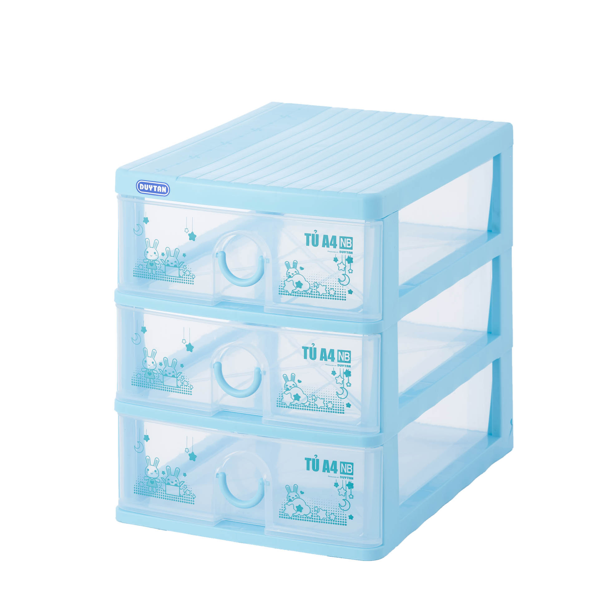 Tủ nhựa A4 nắp bằng DT 3 ngăn 343/3 – ảnh mô tả 2