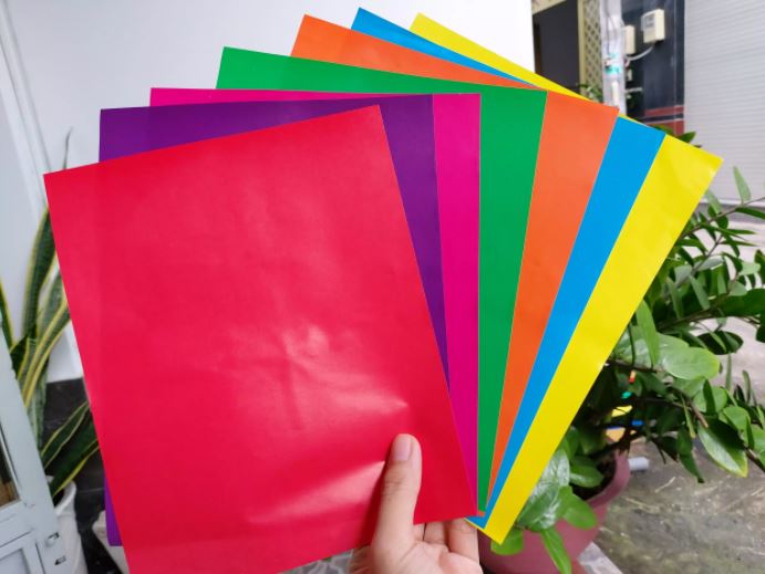 Giấy thủ công không keo (đóng bịch) – ảnh mô tả 1
