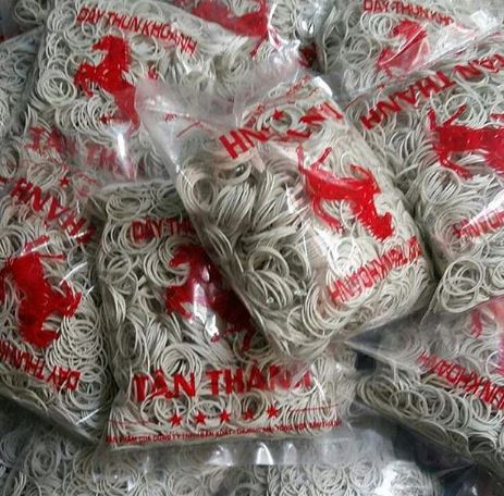 Dây thun khoanh (trắng sữa Phi 38) – ảnh mô tả 2