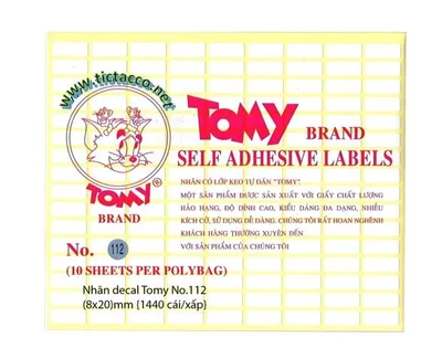Nhãn tomy (số 112)