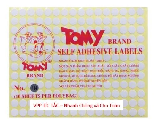 Nhãn Tomy (số 114)
