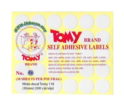 Nhãn tomy (số 118)