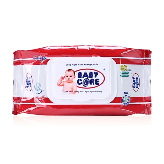 Khăn ướt (BaBy Care không mùi 80 miếng)