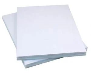 Giấy bìa màu trắng A3 khổ lớn