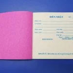 Biên nhận 2 liên khổ 9 x11