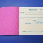 Biên nhận 2 liên khổ 9 x11