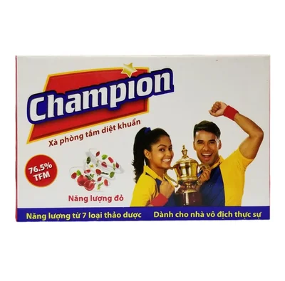 Xà phòng tắm Champion 90g (ĐỎ-TT)