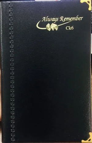 Sổ CK6 dày