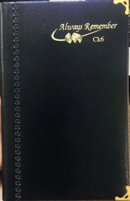 Sổ CK6 dày