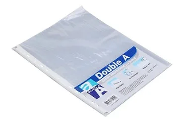 Bìa nilon đục lỗ dày (Double A 10 tờ / xấp)