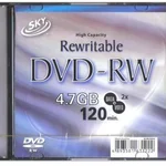 Đĩa DVD RW SKY (ReWrite, hộp=1 cái)