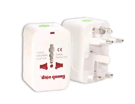 Ổ cắm du lịch điện quang ESK TV01