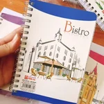 Sổ lò xo Bistro A6 2836 (200 trang)