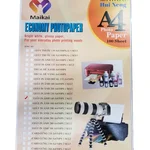 Giấy in dạng tờ A4 (in ảnh A4-2MB 140 - 50 tờ / xấp)