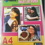 Giấy in dạng tờ A4 (in ảnh A4-2 mặt mờ 300)