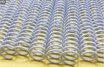 Lò xo xoắn cuộn nhựa trắng Feg2 - 14mm (hộp=100 cái)