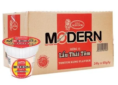 Mì (lẩu thái tôm ly ACE Modern, thùng=24 hộp)